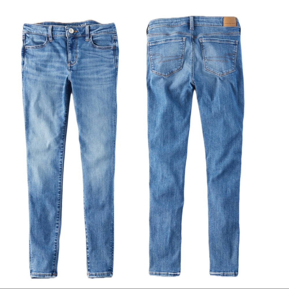 NWOT American Eagle next level stretch low rise jegging - size 6 short